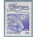 Nicaragua #1221 1983 CTO HR