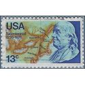 #1690 13c Benjamin Franklin 1976 Used