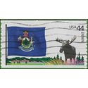 #4295 44c Flags of our Nation-Maine Coil Single 2009 Used