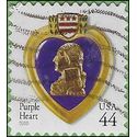 #4390 44c Purple Heart 2009 Used