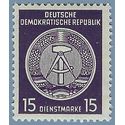 Germany DDR #O39 1957 Mint H