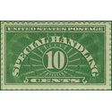 Scott QE1a 10c Special Handling 1955 Mint HR Thin
