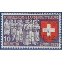 Switzerland # 253 1939 Used