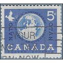 Canada # 384 1959 Used