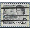 Canada # 460fpi 1972 Used Dead Paper 2 Vert Bands Precancel