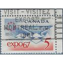 Canada # 469 1967 Used