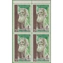 #1245 5c John Muir Block/4 1964 Mint NH