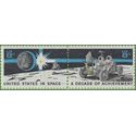 #1434-1435b 8c Space Achievement Attached Pair 1971 Mint NH