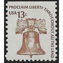 #1595 Americana Issue - Liberty Bell Booklet Single DG 1975 Mint NH