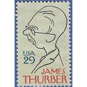 #2862 29c Literary Arts James Thurber 1994 Used