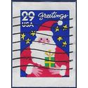 #2873 29c Christmas Santa Claus 1994 Used