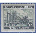 Bohemia and Moravia #36 1940 Mint NH Crease