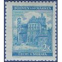 Bohemia and Moravia #53a 1941 Mint NH minor color rub on gum