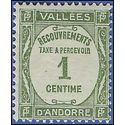 Andorra French Administration #J16 1935 Mint H