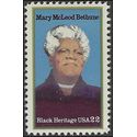 #2137 22c Black Heritage Mary McLeod Bethune 1985 Mint NH