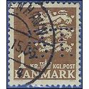 Denmark # 297 1946 Used Perfin B.T.