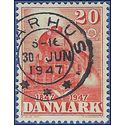Denmark # 302 1947 Used