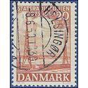 Denmark # 317 1950 Used