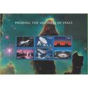 #3409 Probing the Vastness of Space Souvenir Sheet of 6 2000 Mint NH