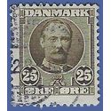 Denmark #  75 1907 Used