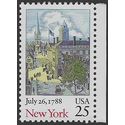 #2346 25c Constitution Bicentennial New York 1988 Mint NH