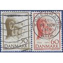 Denmark # 456-457 1969 Used Cpl Set of 2
