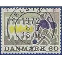 Denmark # 484 1971 Used