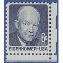 #1393 6c Dwight D. Eisenhower Dull Gum 1970 Mint NH