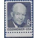 #1393 6c Dwight D. Eisenhower Dull Gum 1970 Mint NH