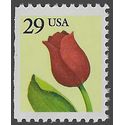 #2527 29c Tulip Booklet Single 1991 Mint NH