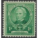 # 869 1c Famous American Educators Horace Mann 1940 Mint NH