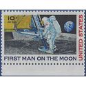 Scott C 76 10c US Air Mail First Man on the Moon 1969 Mint NH