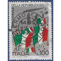 Italy #1226 1976 Used Crease CDS