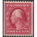 # 386 2c George Washington Coil Single 1910 Mint NH