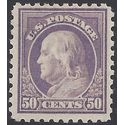 # 477 50c Benjamin Franklin 1917 Mint H