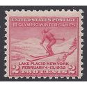 # 716 2c 3rd Olympic Winter Games Lake Placid 1932 Mint NH