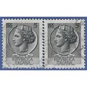 Italy # 998b 1968 Used Attached Pair