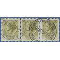 Italy # 998j 1968 Used Strip/3 CDS