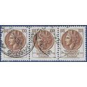 Italy # 998p 1968 Used Strip/3