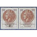 Italy # 998p 1968 Used Attached Pair
