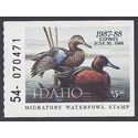 Idaho ID-1 $5.50 Cinnamon Teal Duck 1987 Mint NH