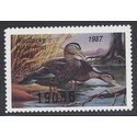 Kentucky KY-3 $5.25 Black Ducks 1987 Mint NH