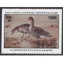 Texas TX-8 $2.00 White-fronted Geese 1988 Mint NH