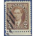 Canada # 232 1937 Used