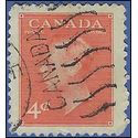 Canada # 306 1951 Used