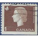 Canada # 401a Booklet Single 1963 Used
