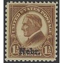 # 670 1.5c Warren Harding Nebraska Overprint 1929 Mint NH