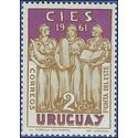 Uruguay # 676 1961 Mint NH