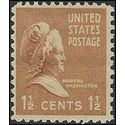 # 805 1.5c Presidential Issue - Martha Washington 1938 Mint NH