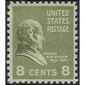 # 813 8c Presidential Issue Martin Van Buren 1938 Mint NH